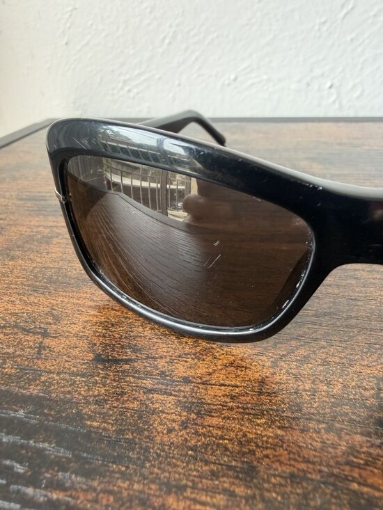 Valentino Black Rounded Rectangular Women\'s Sunglasses 5385/S main image 12